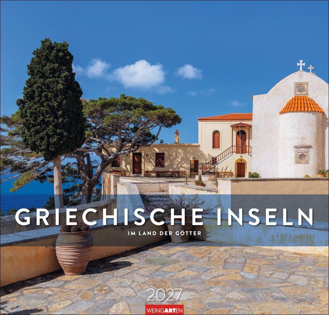 Vorderes Coverbild Griechische Inseln Kalender 2027 - Im Land der Götter