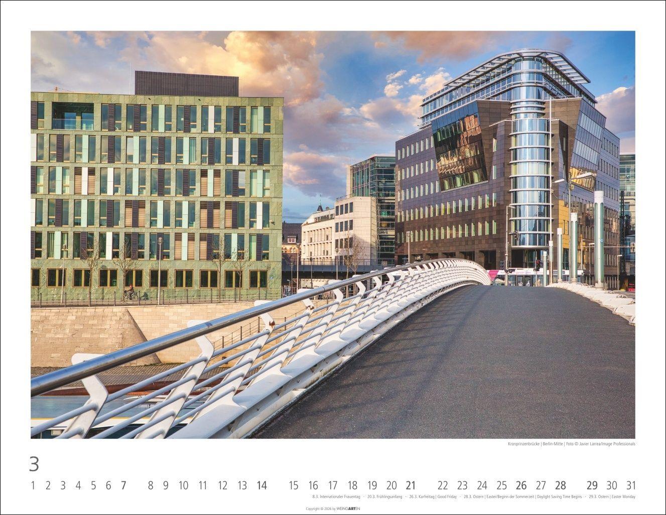 Beispielinhalt (Bild) Berlin Kalender 2027