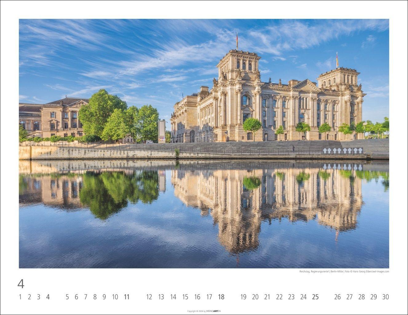 Beispielinhalt (Bild) Berlin Kalender 2027