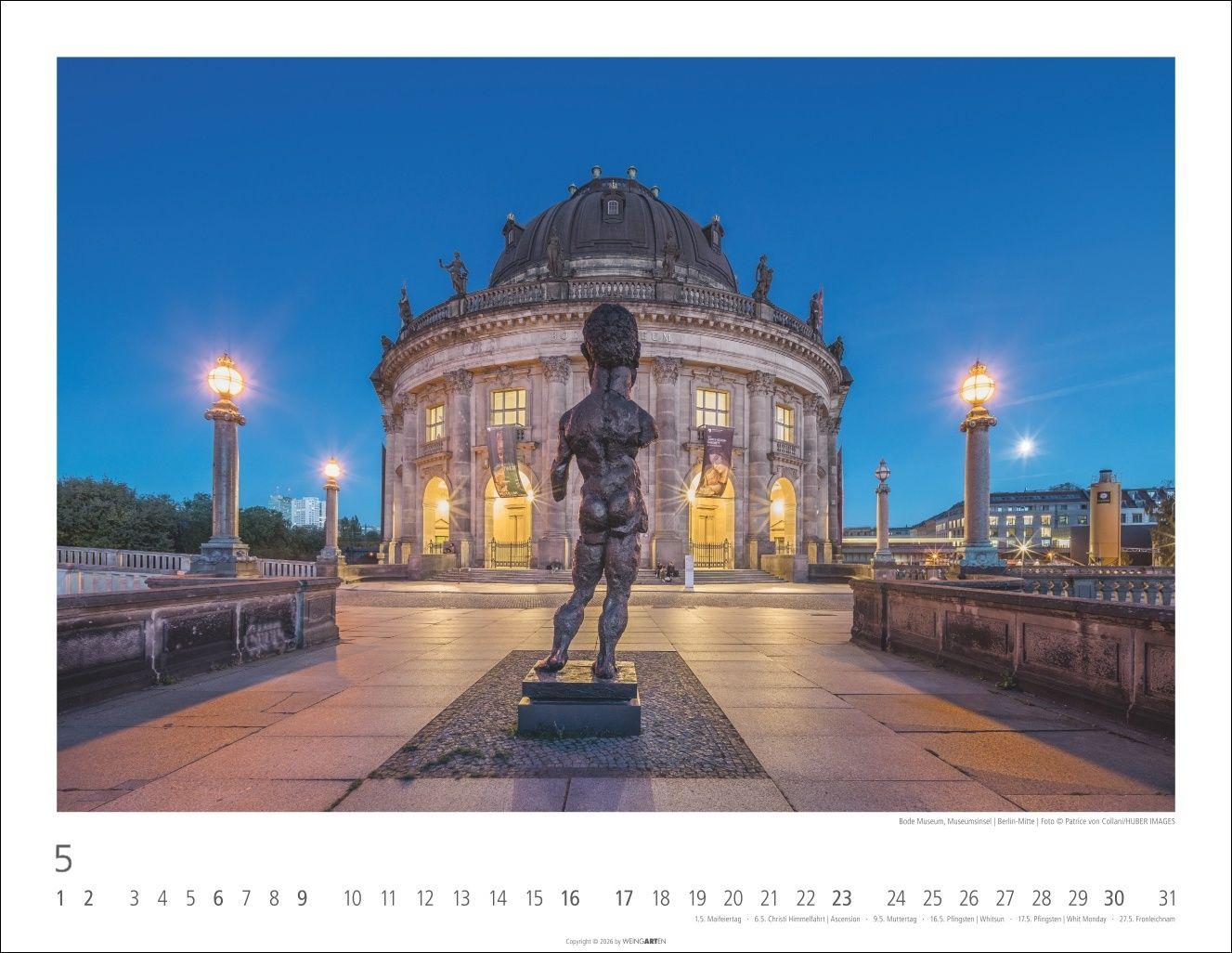 Beispielinhalt (Bild) Berlin Kalender 2027