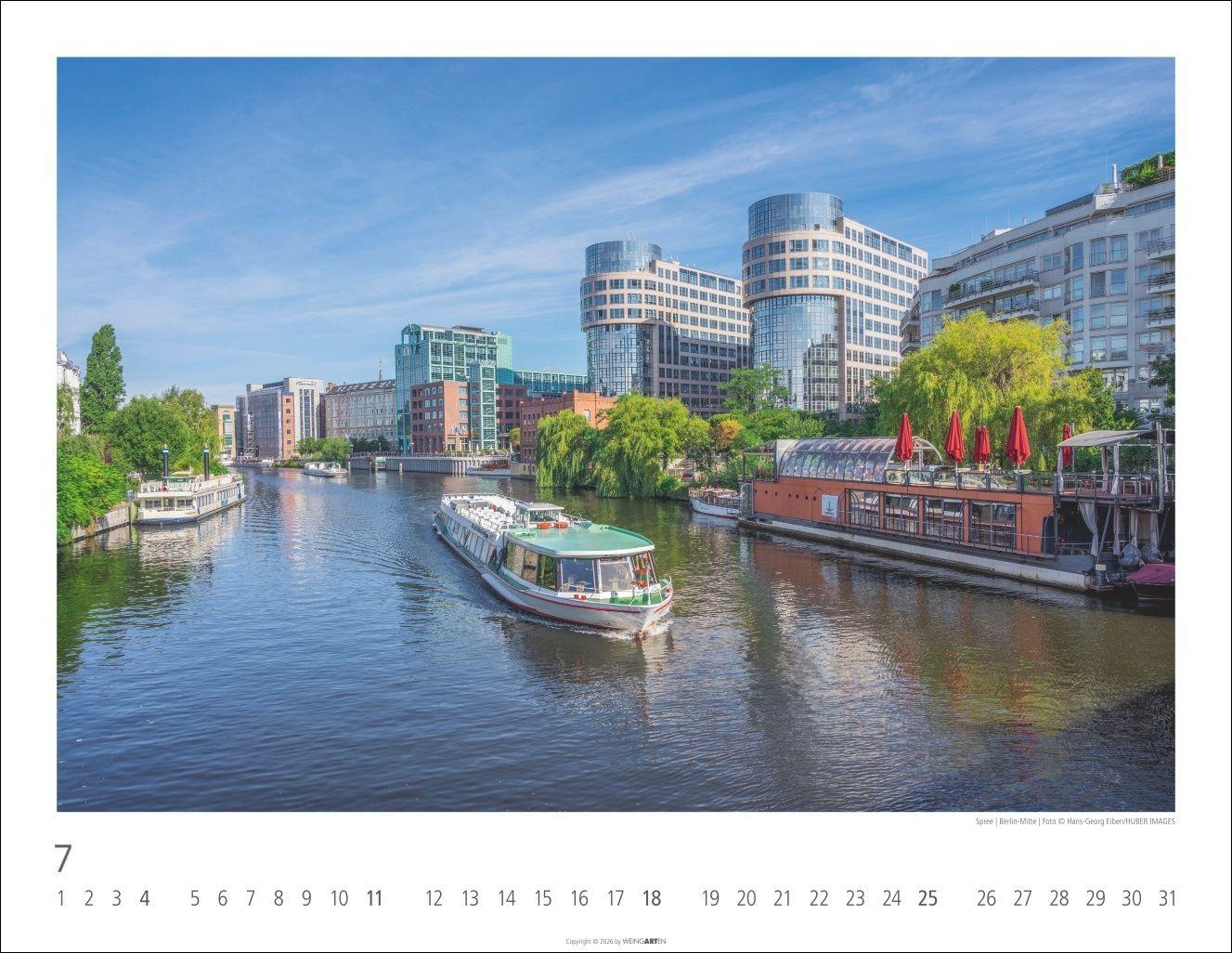 Beispielinhalt (Bild) Berlin Kalender 2027