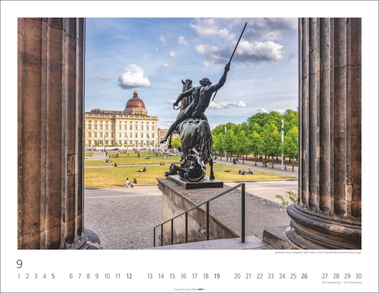 Beispielinhalt (Bild) Berlin Kalender 2027