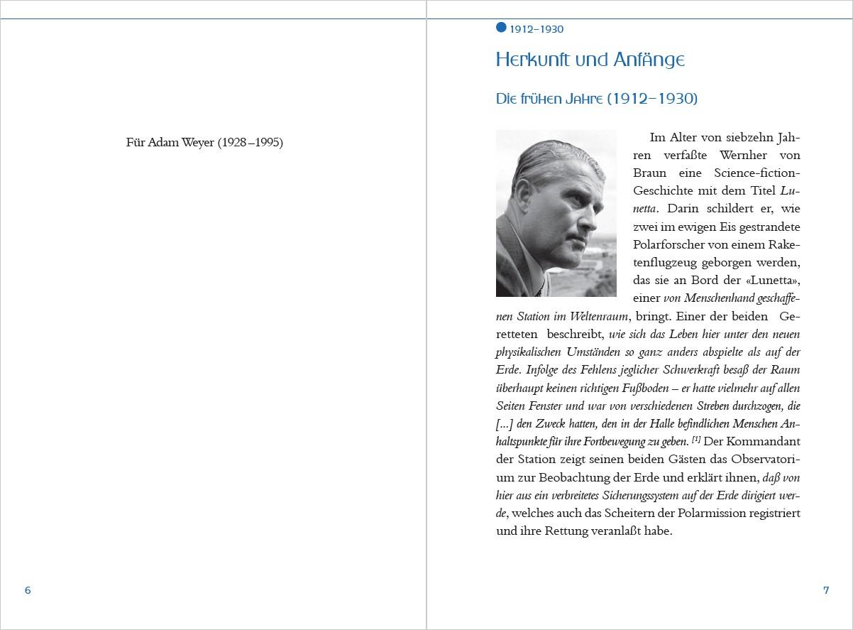 Beispielinhalt (Bild) Wernher von Braun