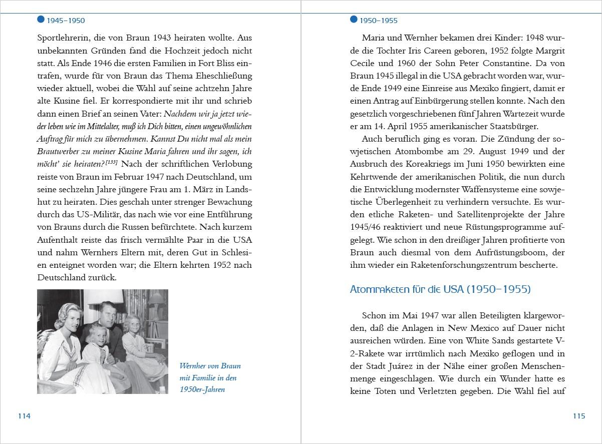 Beispielinhalt (Bild) Wernher von Braun