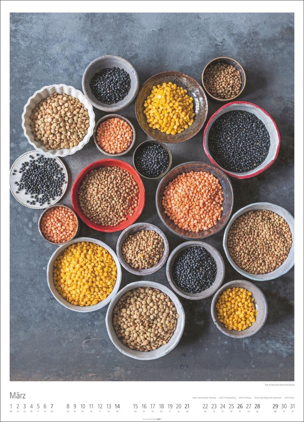 Beispielinhalt (Bild) Food Gallery Kalender 2027