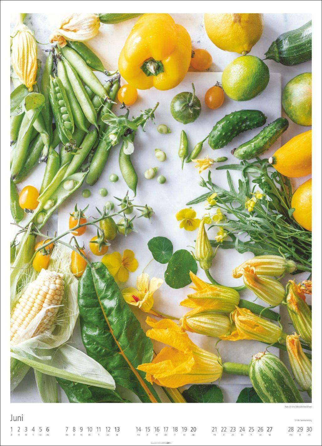 Beispielinhalt (Bild) Food Gallery Kalender 2027