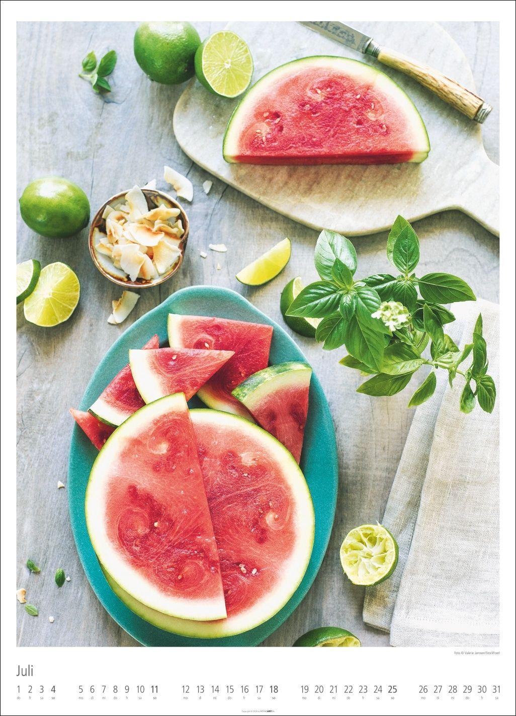 Beispielinhalt (Bild) Food Gallery Kalender 2027