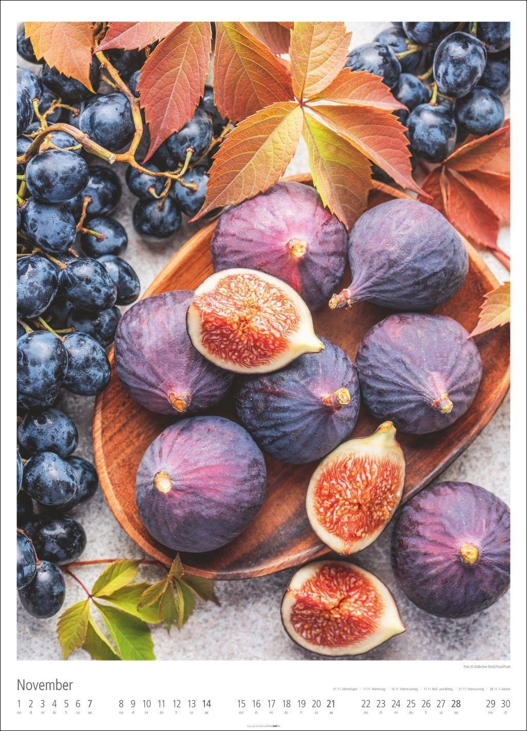 Beispielinhalt (Bild) Food Gallery Kalender 2027