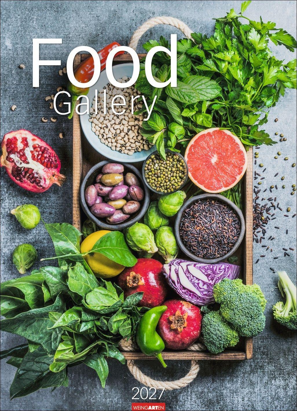 Vorderes Coverbild Food Gallery Kalender 2027