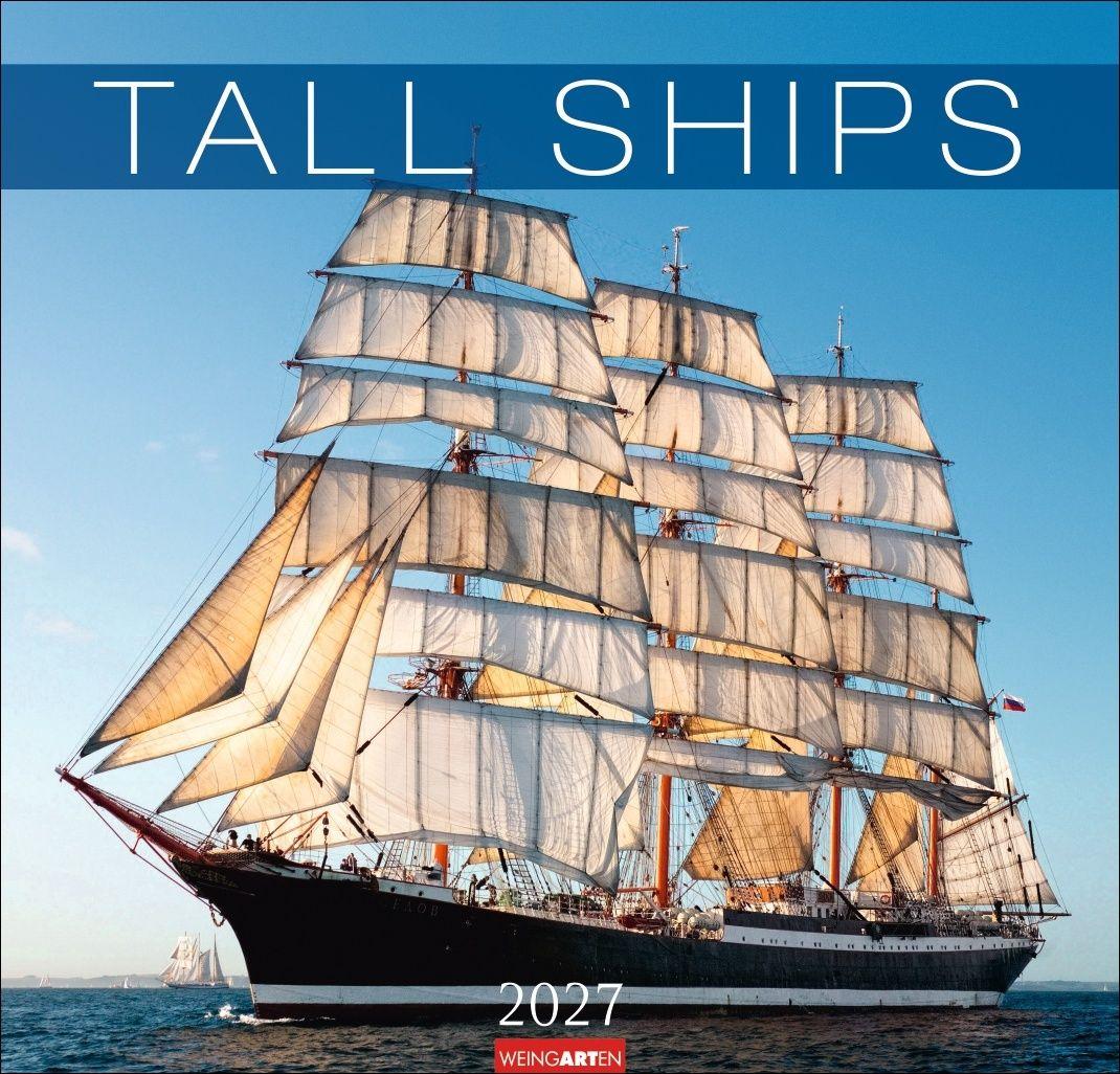Vorderes Coverbild Tall Ships Kalender 2027