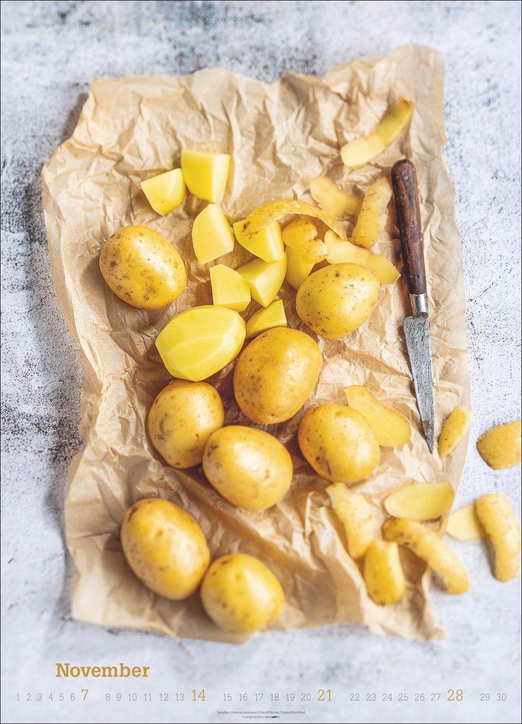 Beispielinhalt (Bild) Fresh Food Kalender 2027