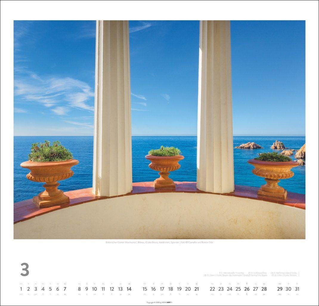 Beispielinhalt (Bild) Lieblingsort Mittelmeer Kalender 2027