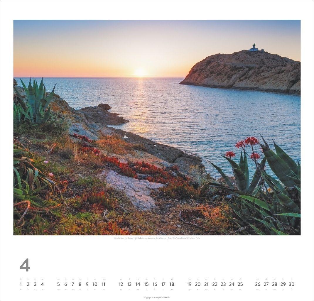 Beispielinhalt (Bild) Lieblingsort Mittelmeer Kalender 2027