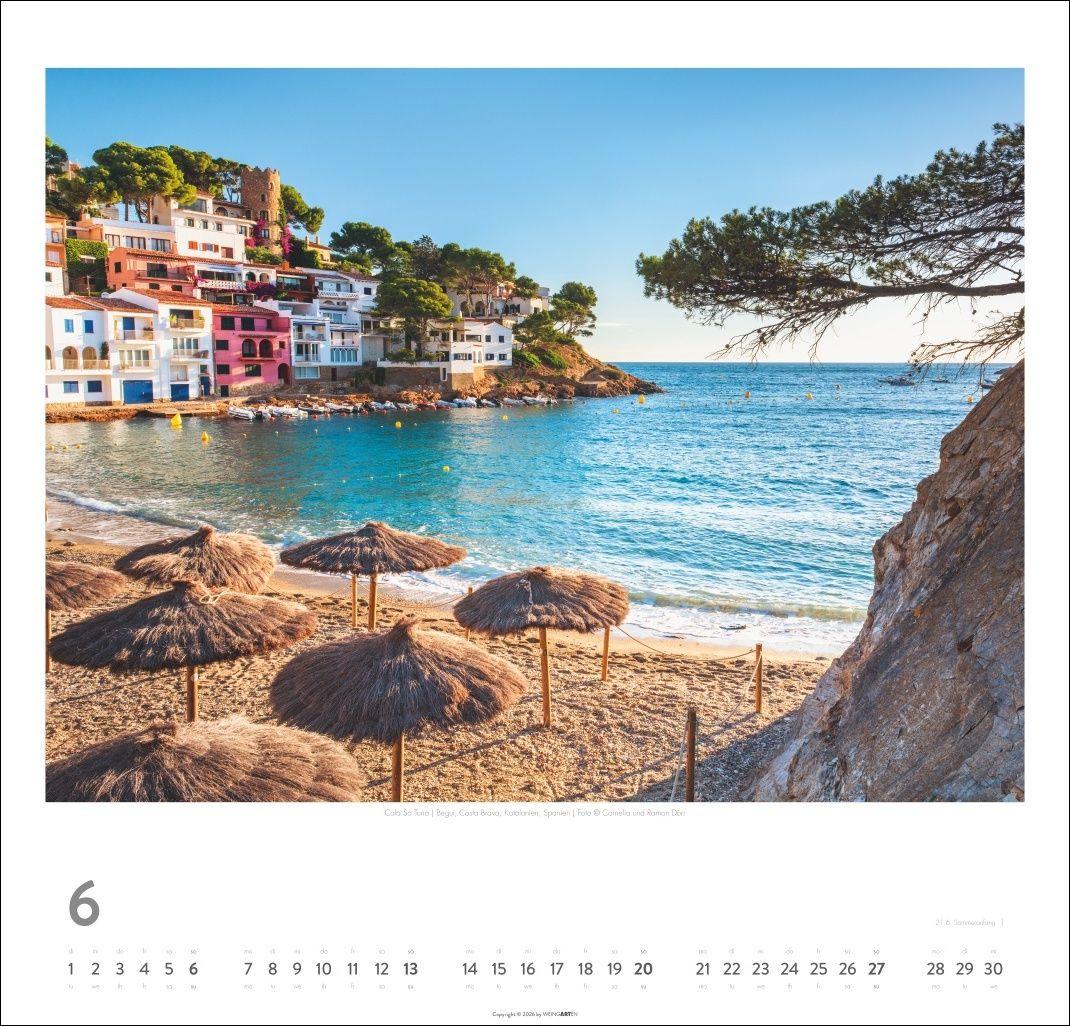 Beispielinhalt (Bild) Lieblingsort Mittelmeer Kalender 2027