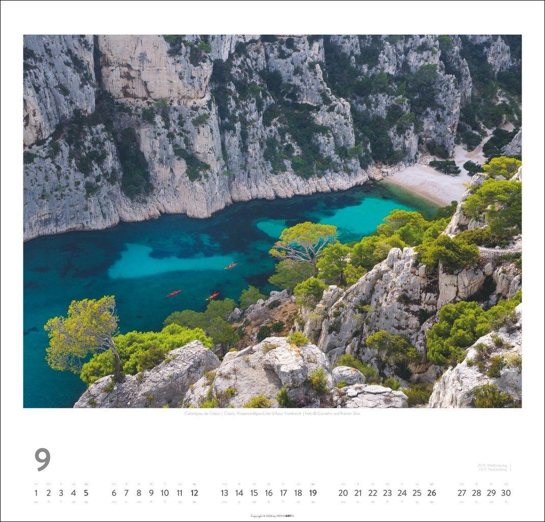 Beispielinhalt (Bild) Lieblingsort Mittelmeer Kalender 2027