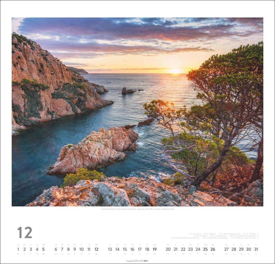 Beispielinhalt (Bild) Lieblingsort Mittelmeer Kalender 2027