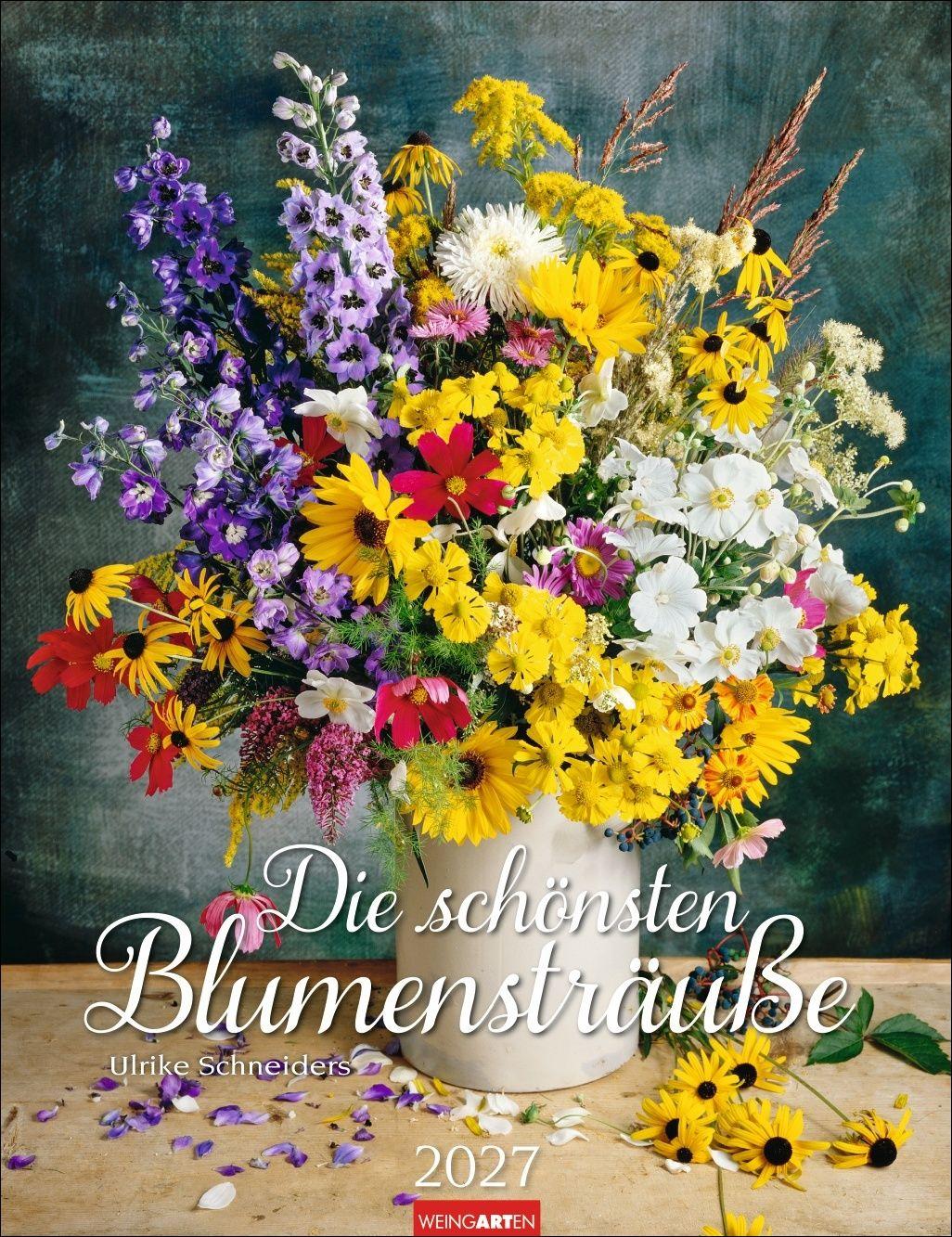 Vorderes Coverbild Die schönsten Blumensträuße Kalender 2027