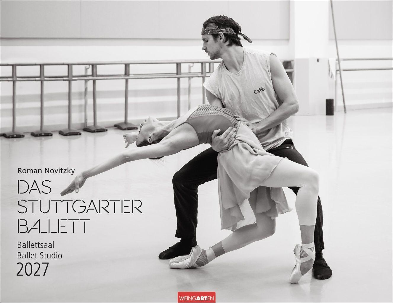Vorderes Coverbild Ballettsaal - Stuttgarter Ballett Kalender 2027 - Stuttgarter Ballett