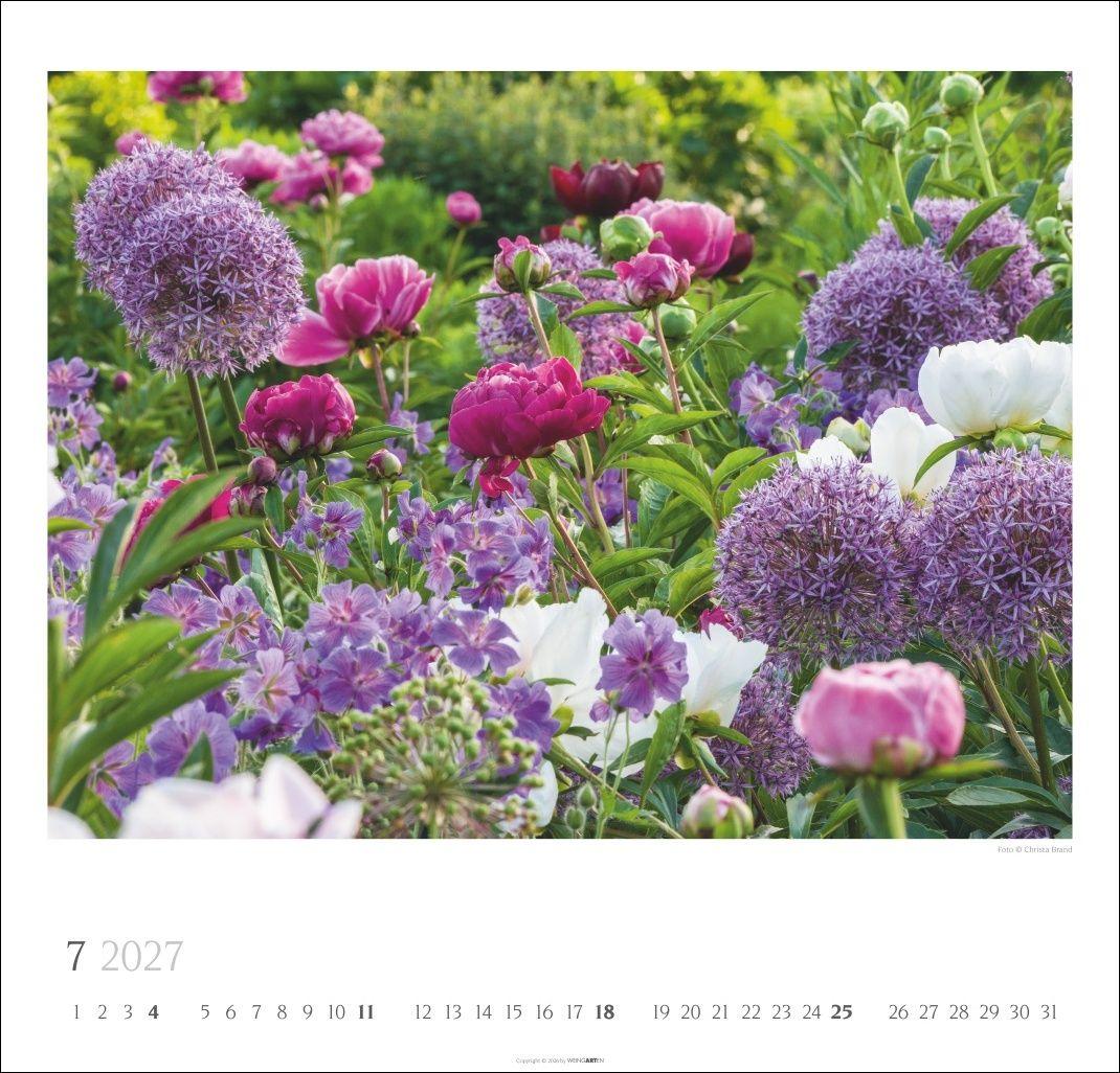 Beispielinhalt (Bild) Bauerngärten Kalender 2027