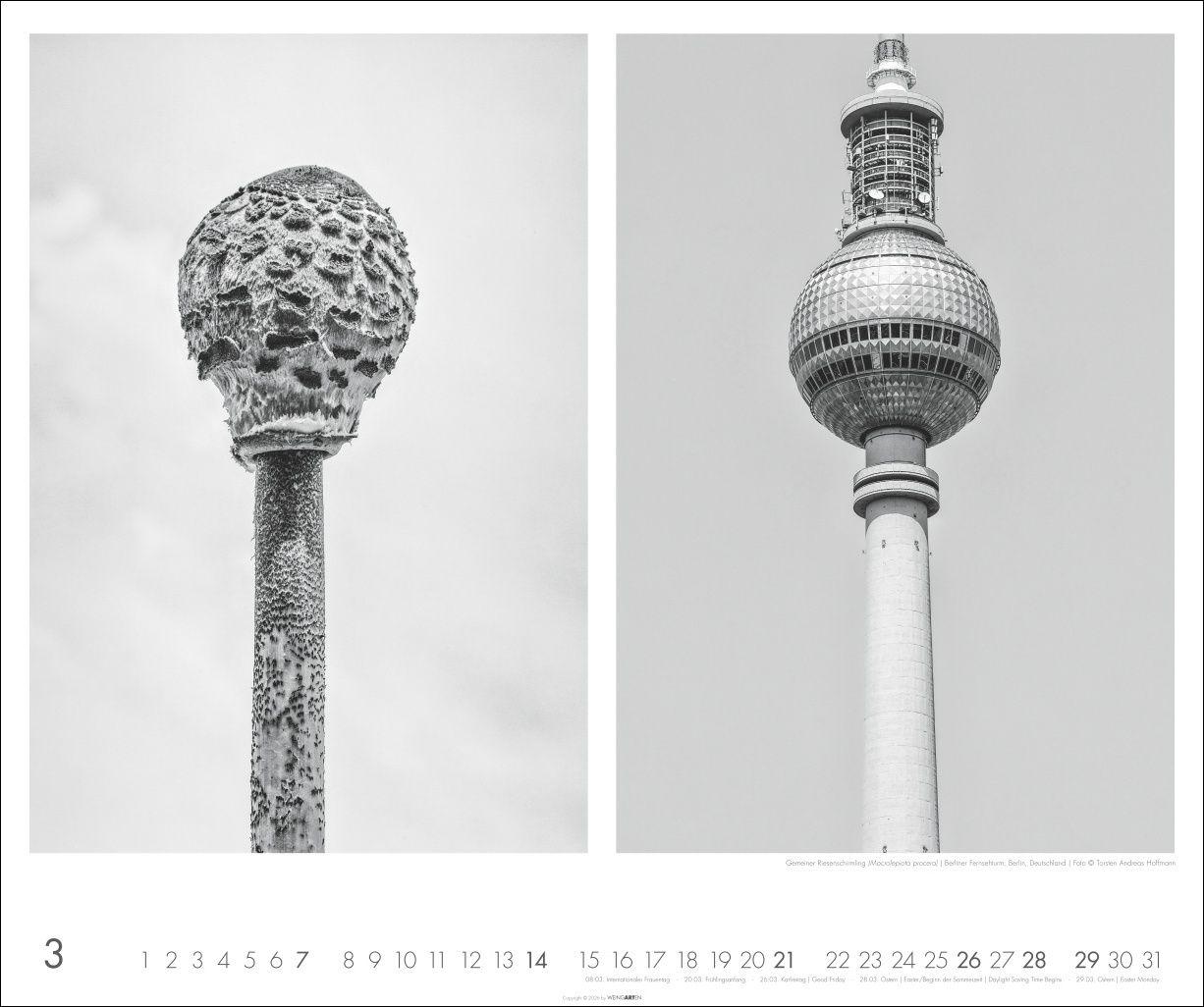 Beispielinhalt (Bild) Natur - Architektur Kalender 2027