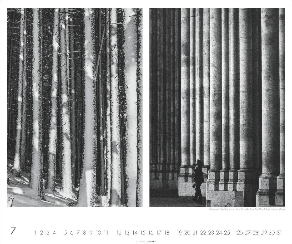 Beispielinhalt (Bild) Natur - Architektur Kalender 2027