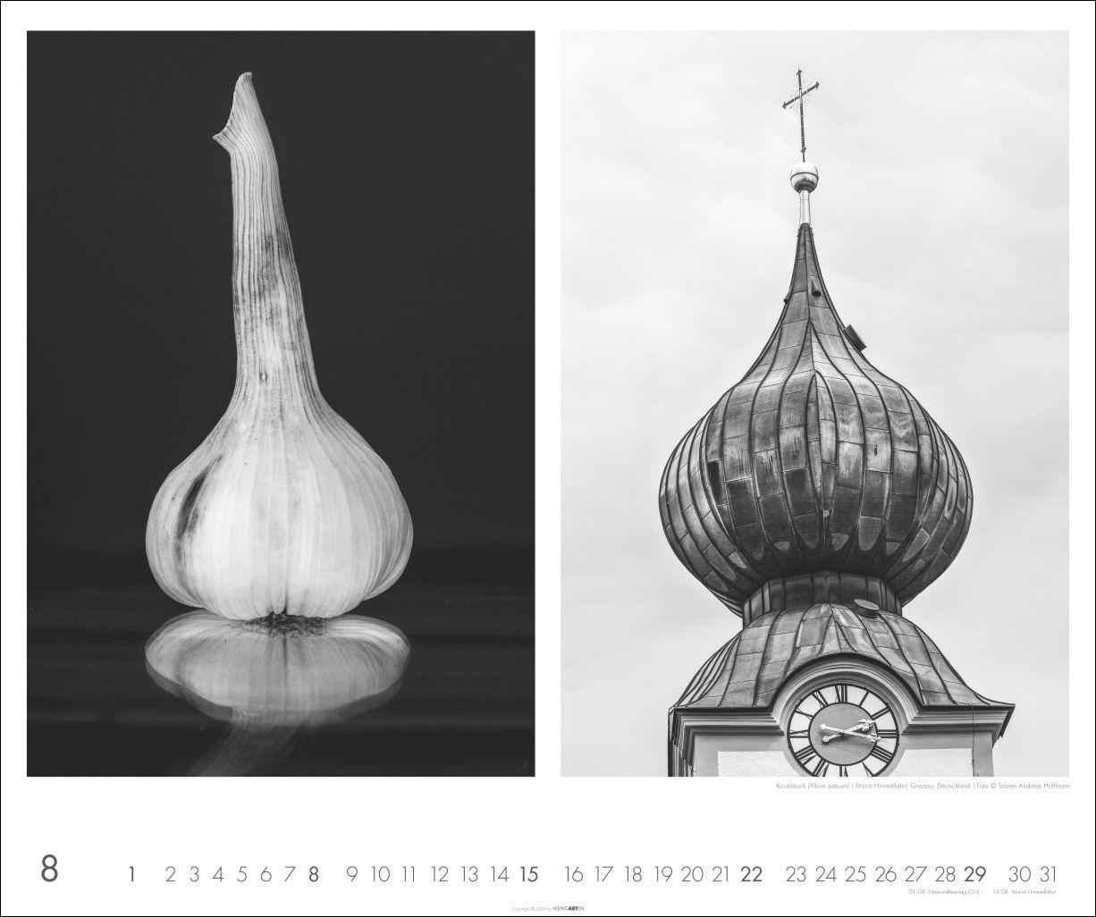 Beispielinhalt (Bild) Natur - Architektur Kalender 2027