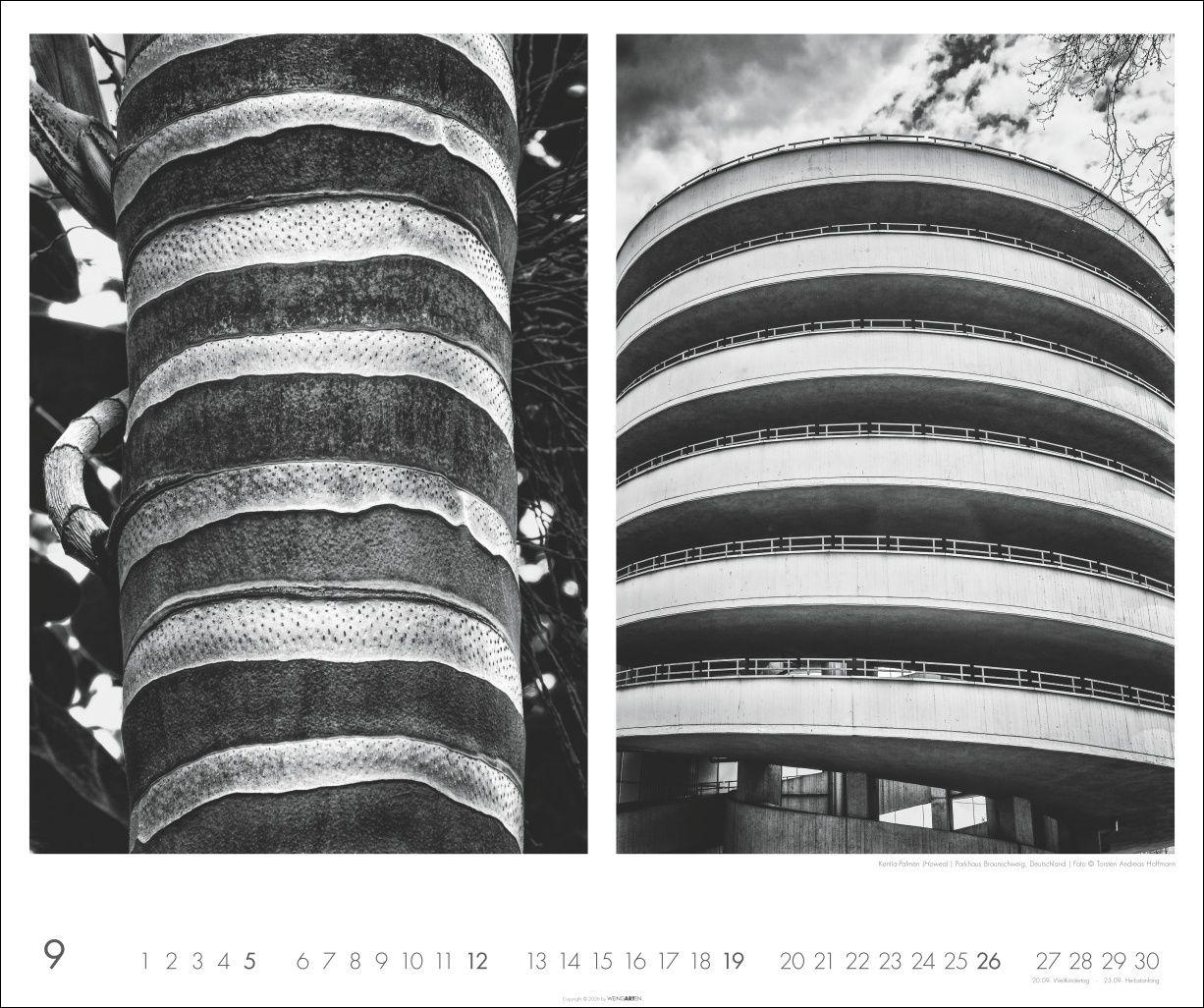 Beispielinhalt (Bild) Natur - Architektur Kalender 2027