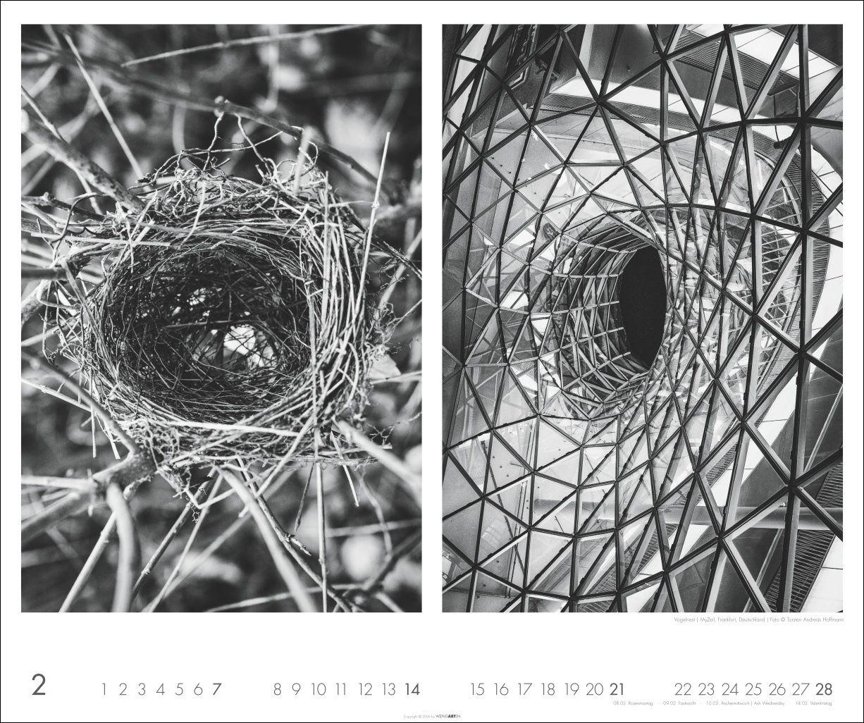 Beispielinhalt (Bild) Natur - Architektur Kalender 2027