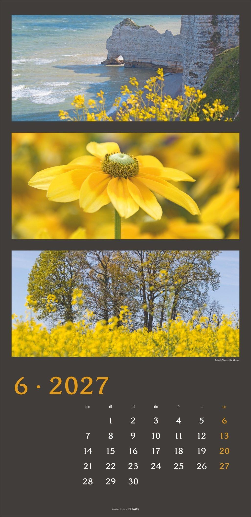 Beispielinhalt (Bild) Die Farben der Natur Kalender 2027