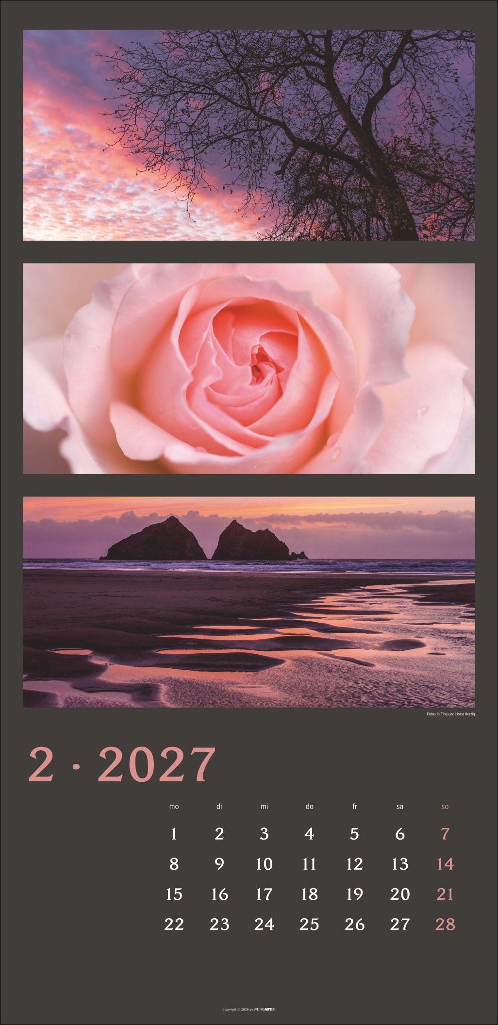 Beispielinhalt (Bild) Die Farben der Natur Kalender 2027