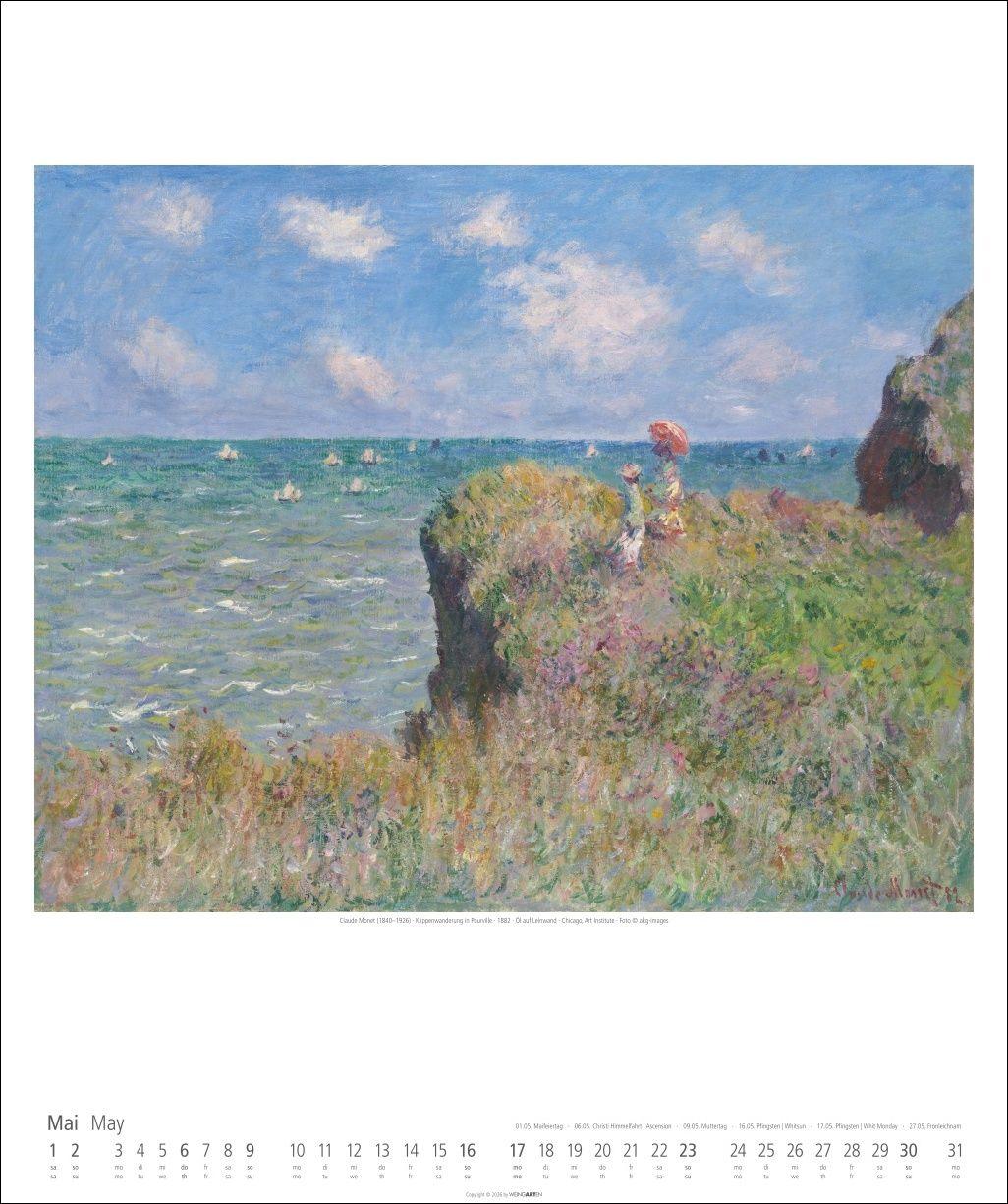Beispielinhalt (Bild) Impressionismus Kalender 2027