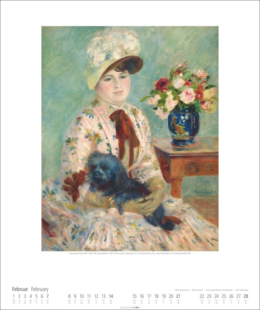 Beispielinhalt (Bild) Impressionismus Kalender 2027