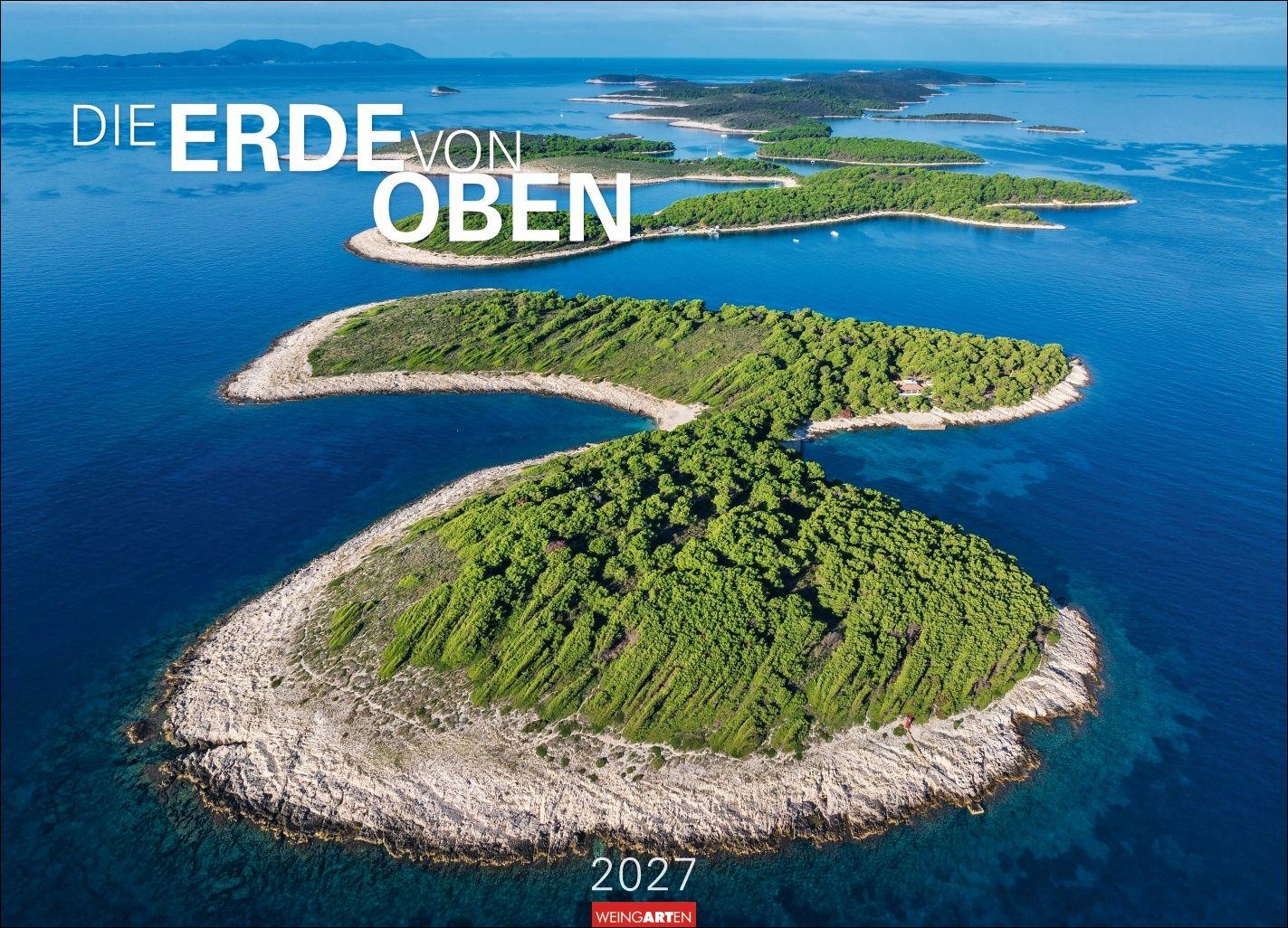 Vorderes Coverbild Die Erde von oben Kalender 2027
