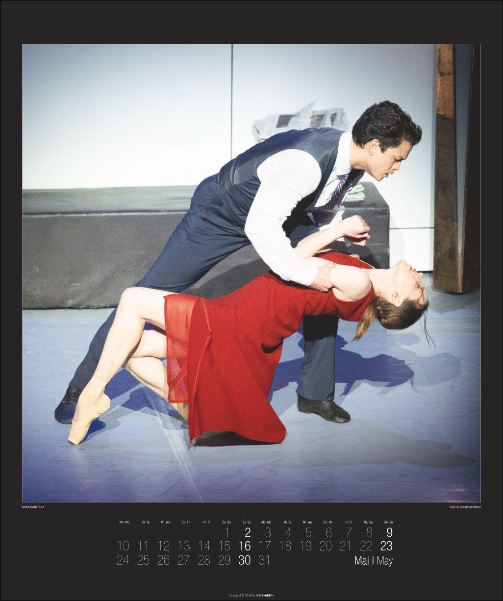 Beispielinhalt (Bild) Stuttgarter Ballett Kalender 2027