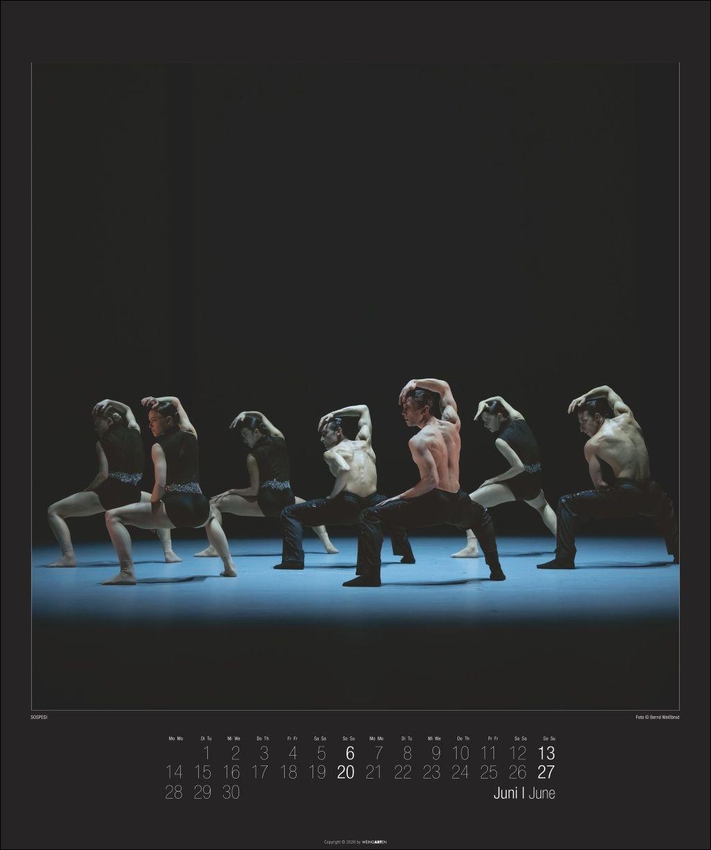 Beispielinhalt (Bild) Stuttgarter Ballett Kalender 2027