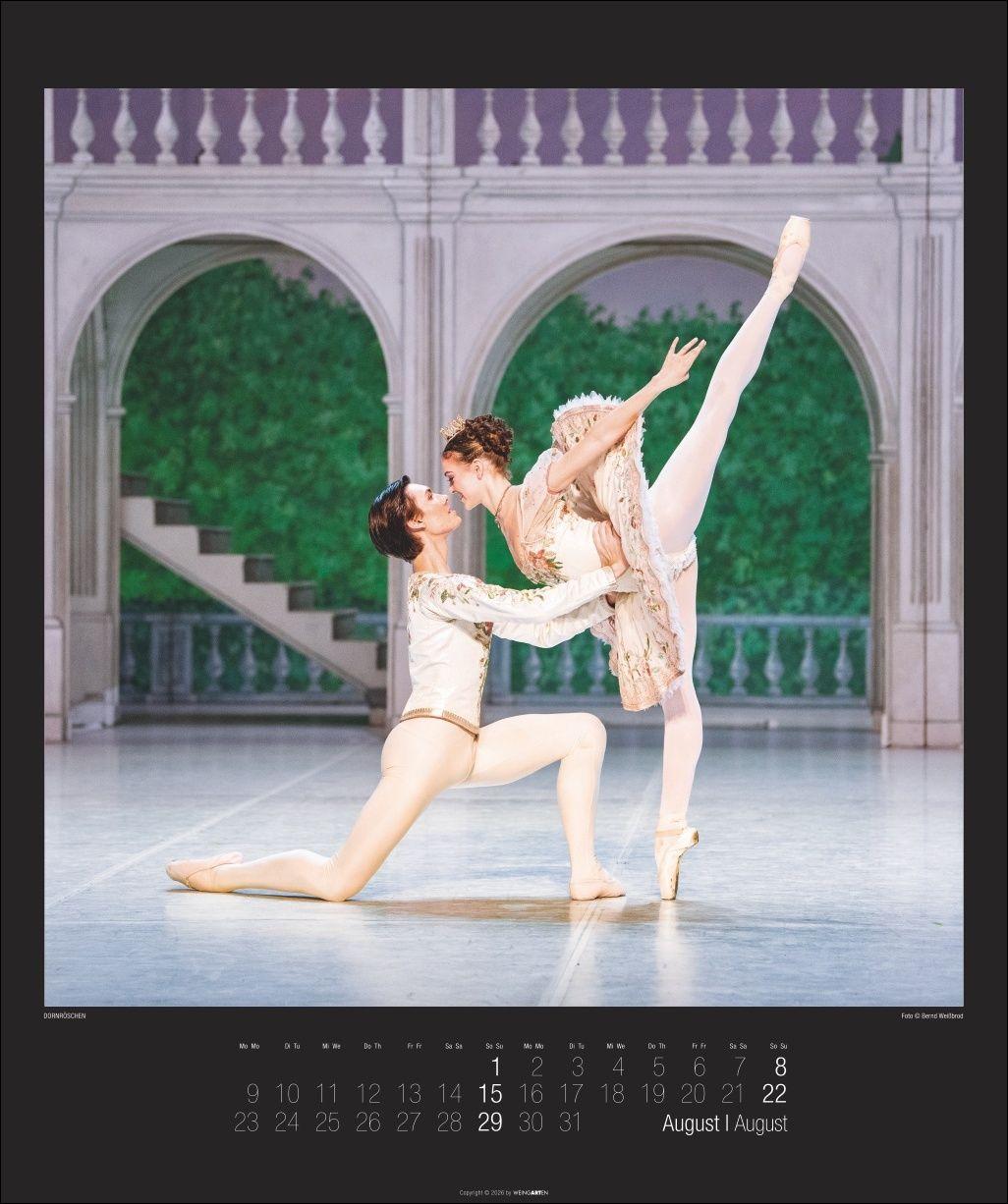 Beispielinhalt (Bild) Stuttgarter Ballett Kalender 2027
