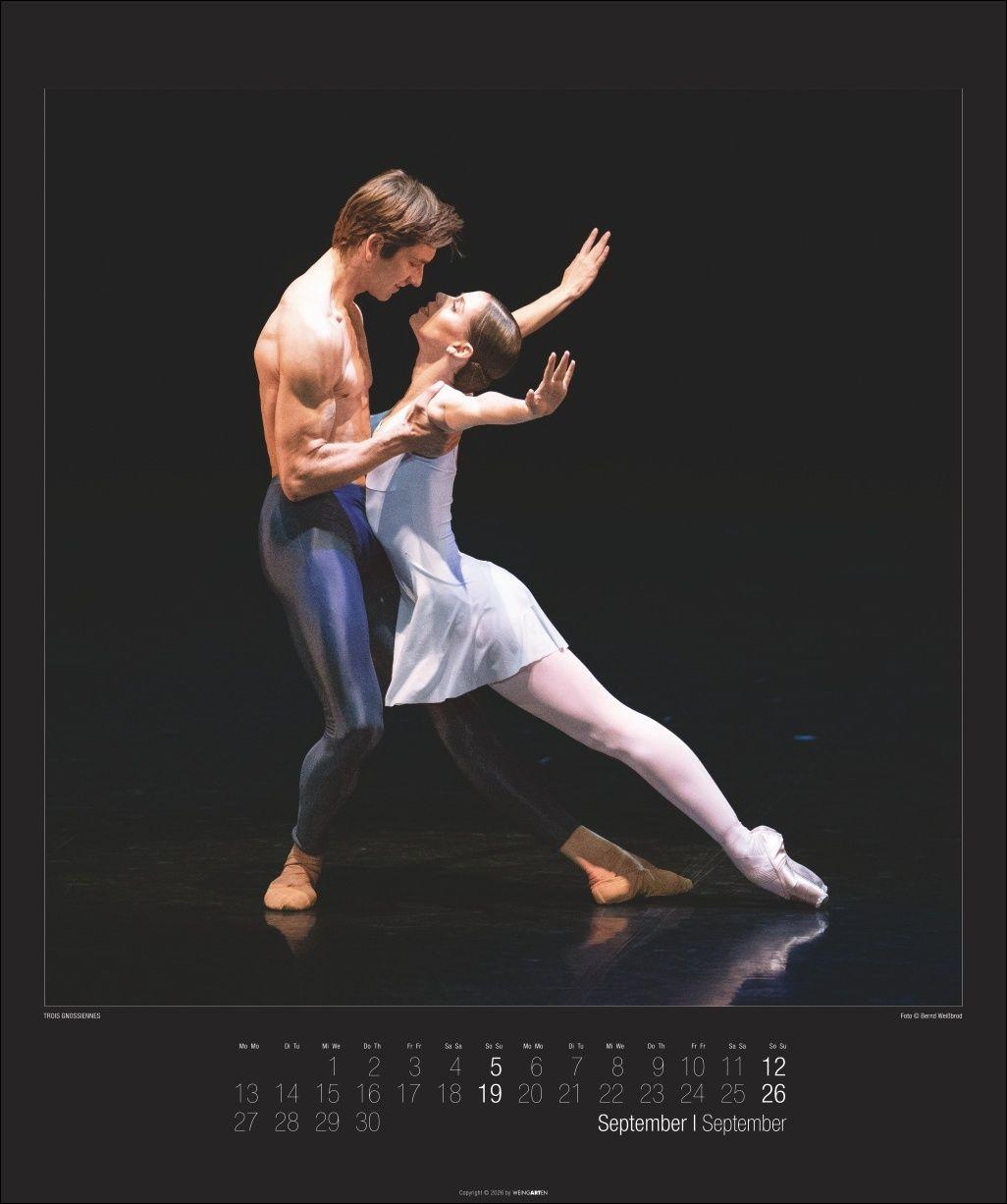 Beispielinhalt (Bild) Stuttgarter Ballett Kalender 2027