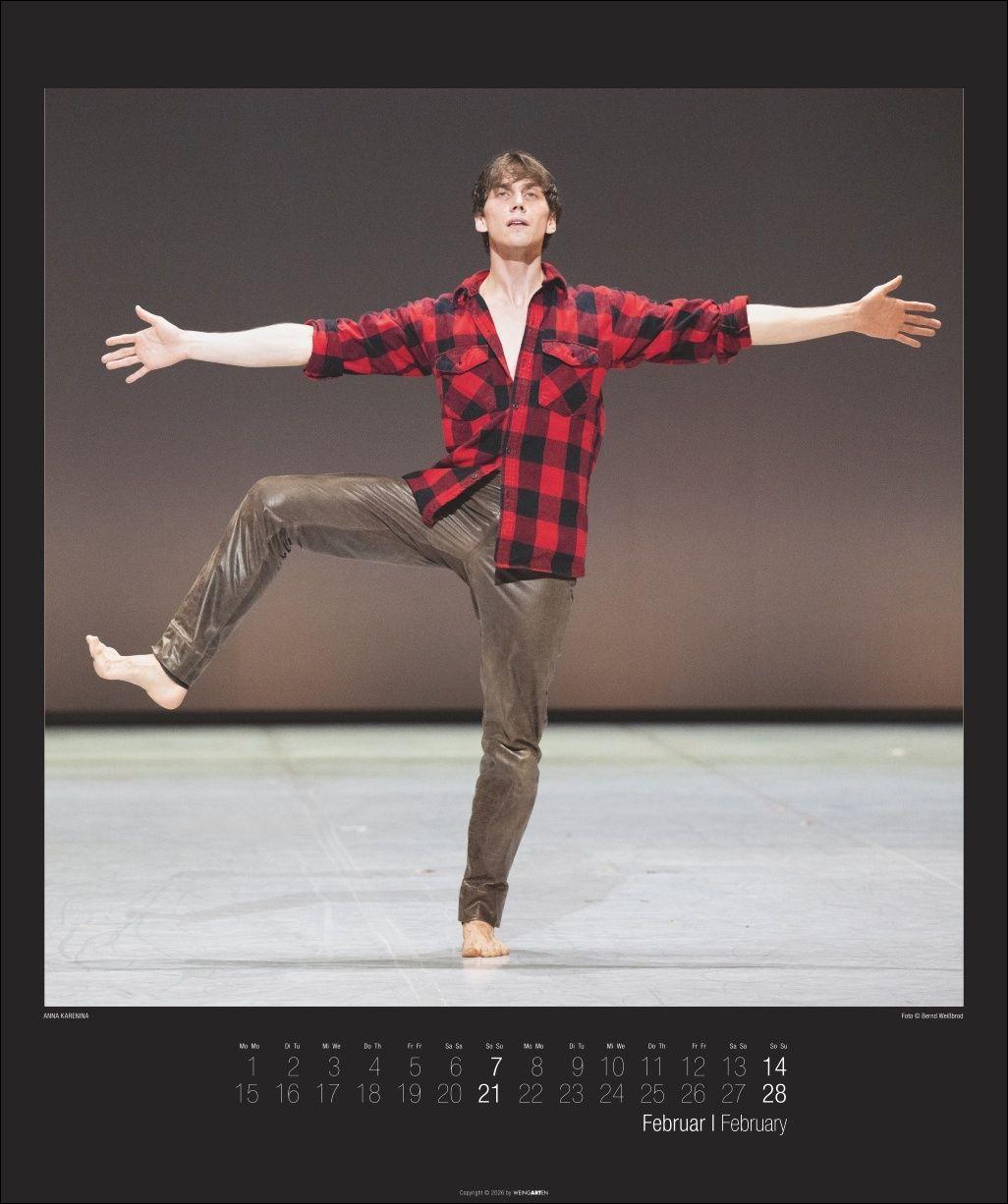 Beispielinhalt (Bild) Stuttgarter Ballett Kalender 2027