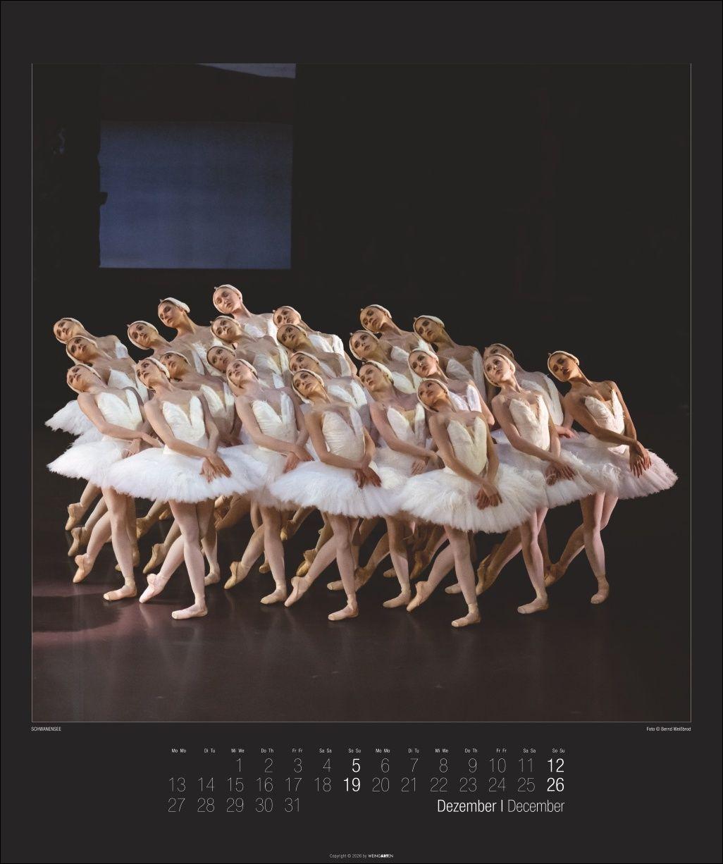 Beispielinhalt (Bild) Stuttgarter Ballett Kalender 2027