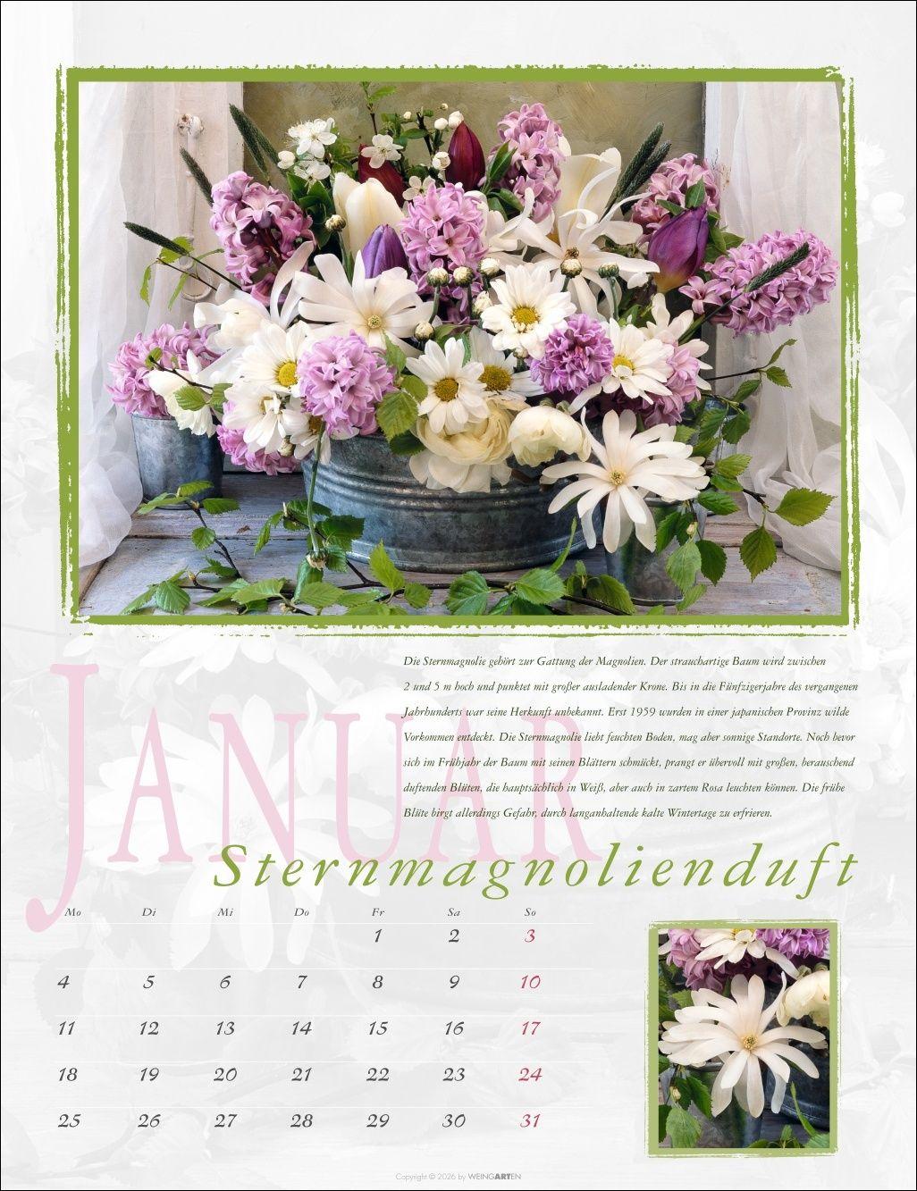 Beispielinhalt (Bild) Duftkalender 2027