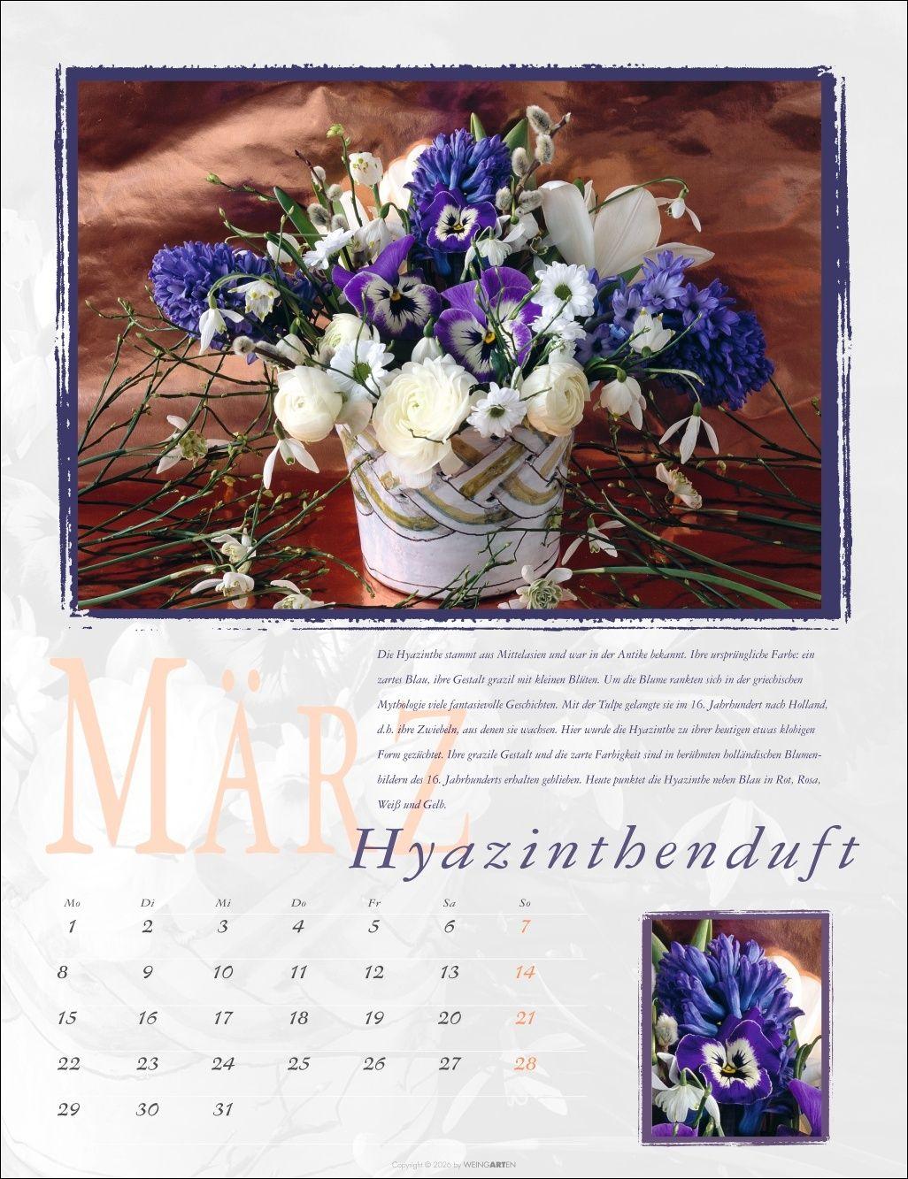 Beispielinhalt (Bild) Duftkalender 2027