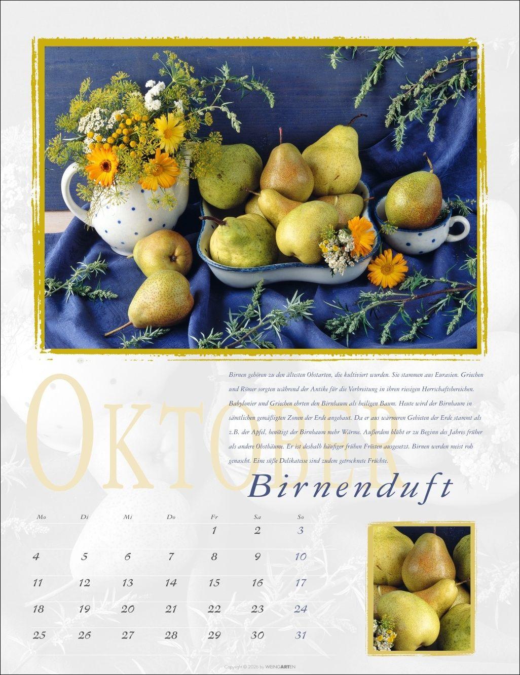 Beispielinhalt (Bild) Duftkalender 2027