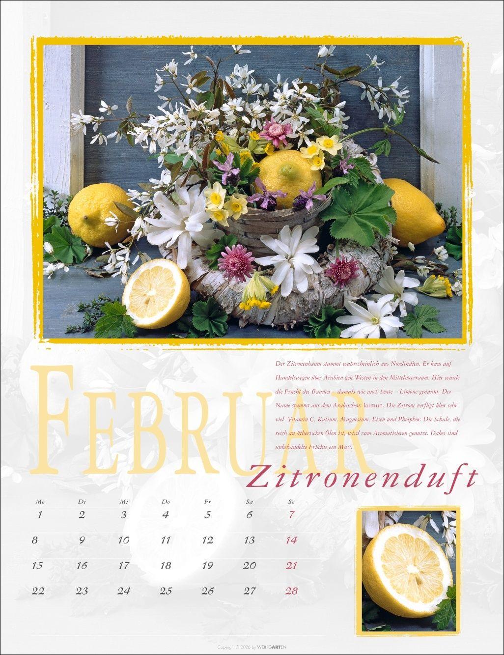 Beispielinhalt (Bild) Duftkalender 2027