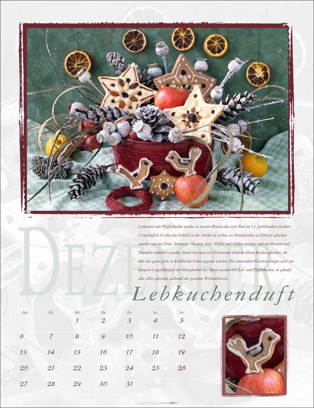 Beispielinhalt (Bild) Duftkalender 2027