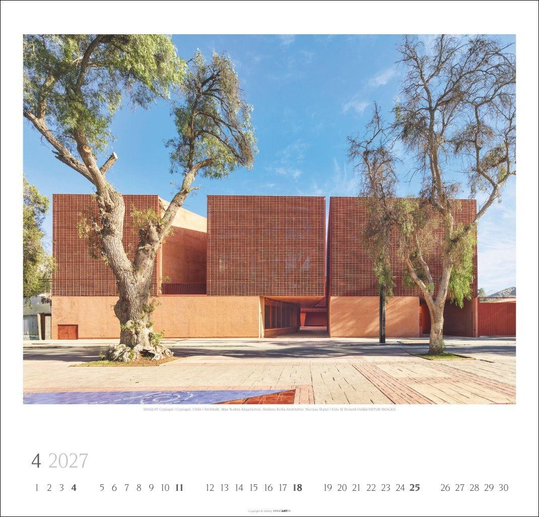 Beispielinhalt (Bild) Moderne Architektur Kalender 2027