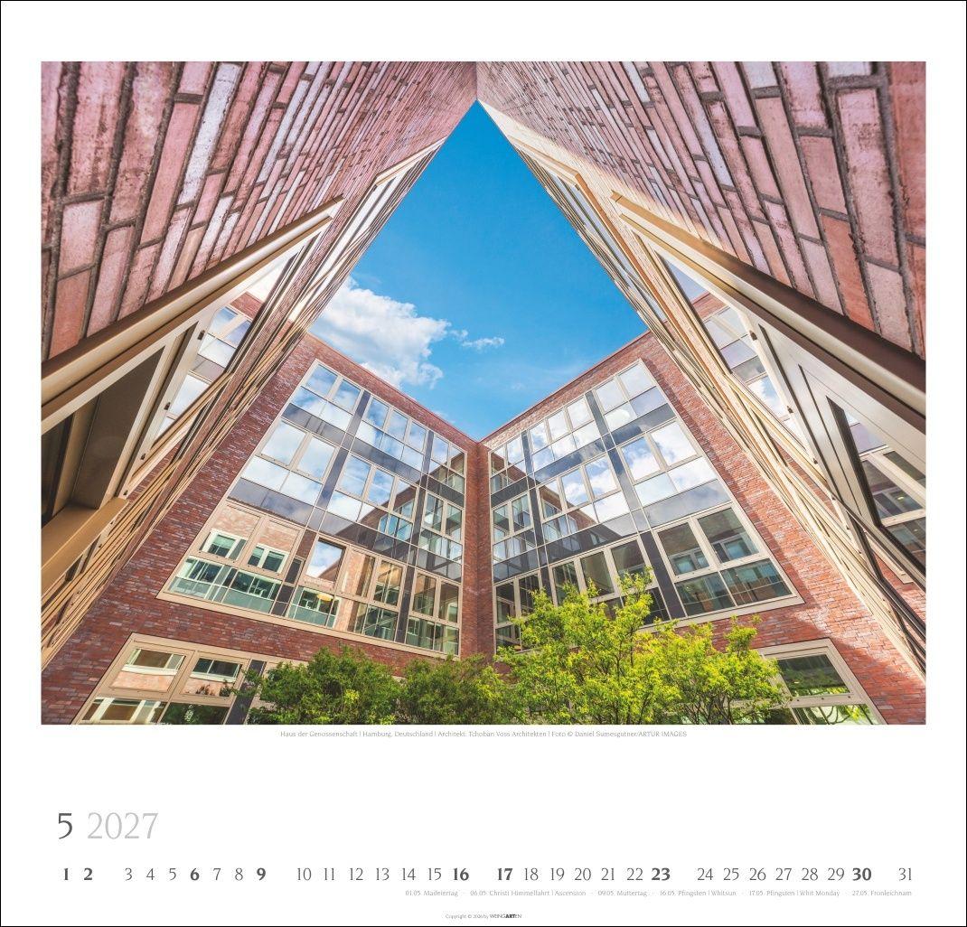 Beispielinhalt (Bild) Moderne Architektur Kalender 2027
