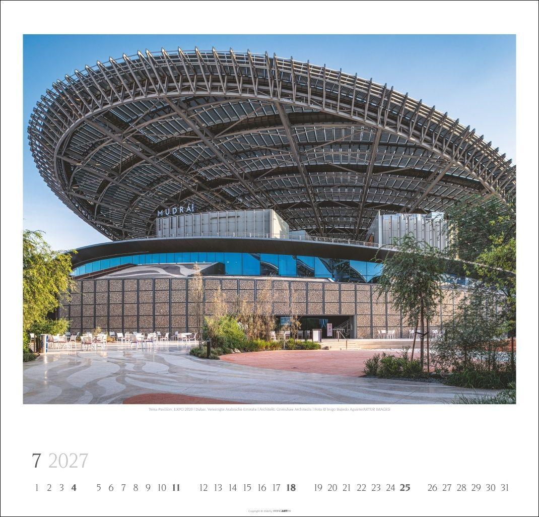 Beispielinhalt (Bild) Moderne Architektur Kalender 2027