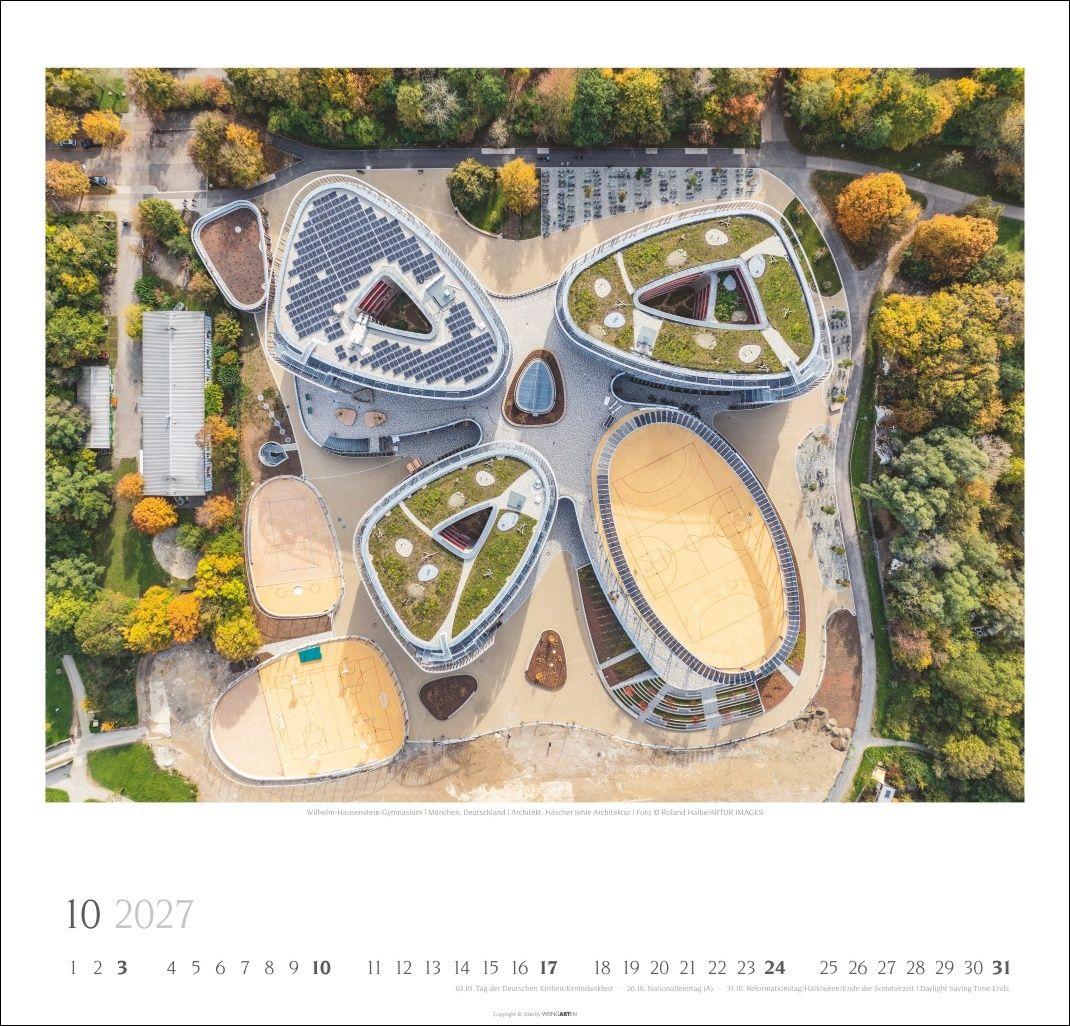 Beispielinhalt (Bild) Moderne Architektur Kalender 2027
