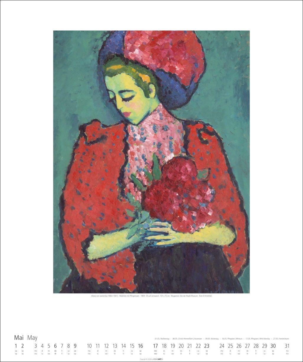 Beispielinhalt (Bild) Der Blaue Reiter Kalender 2027