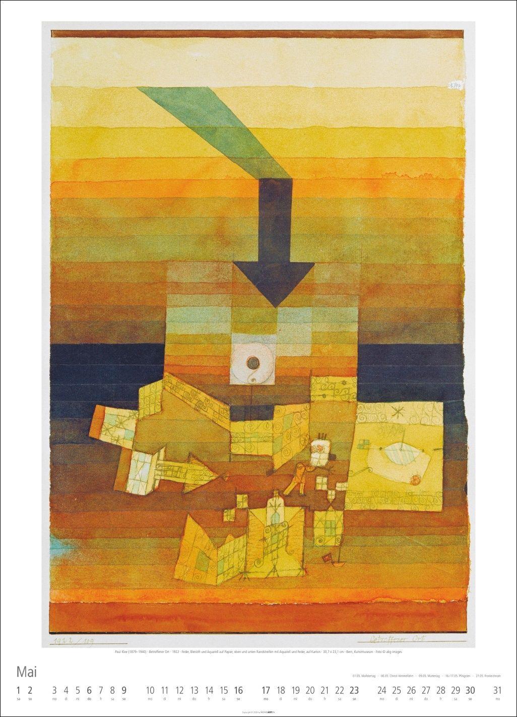 Beispielinhalt (Bild) Bauhaus Kalender 2027